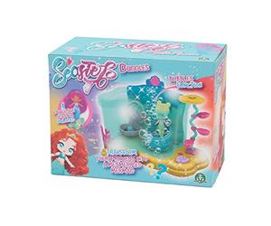 Seasters - Magico Playset Bubble Acquario, con una sirena speciale trasformabile e con funzione bolle, per bambini a partire da 3 anni, Giochi Preziosi, EAT01020