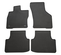 Seat 5FG061500041 - Tappetini in gomma premium per tutte le stagioni, 4 tappetini in gomma, con logo Cupra, colore: Nero