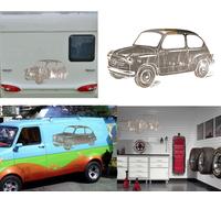 Seat 600, Adesivo In Vinile XL.