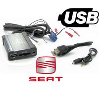 Connects2 Adattatore USB auto CTASTUSB002 per Seat Toledo 2005-2011 Aux SD MP3 Jack