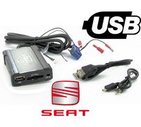 Seat Toledo USB Adattatore CTASTUSB002 Auto Aux SD Ingresso MP3 Jack 2005 -11