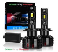 SEAT AROSA 97-04 LAMPADE ANABBAGLIANTI ERM V1 LED H7 12V 100W 22000LM CANBUS