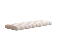 Seat Cushion für Innenmöbel rutschfester Boden waschbares Bankrenovierungskissen mit Reißverschluss Schuhbank Esszimmerstuhl Kissen (80x35x4.5 cm Weiß)