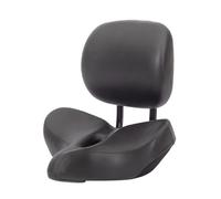 Seat Cycling Breathable, Adjustable Backrest Seat, Shock Absorbing Seat, Comfortable Cycling Cushion, Foam Bike Seat, Lumbar Support Seat, Cycling Seat with Backrest for Commuting, Traveling