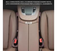 Seat Gap Filler - EVA 40.4x7cm | Car Seat Gap Filler Organizer with Multifunctional Design, Auto Crevice Storage, Universal Fit for Most Vehicles | Phones Wallets Keys Cash