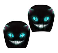 Seat Headrest Cover - Car Neck Rest Protector | Auto Head Cover for Funny Print, Vehicle Interior Guard with Elastic Fit, Automotive Accessory Washable Fabric, Novelty Decor for Sedan Truck SUV