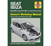 Mark Storey SEAT Ibiza ('08-'17) (Tascabile) Owners' Workshop Manual