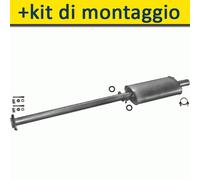 SEAT IBIZA MALAGA 1.2 1.5 1984-1993 Silenziatore Marmitta Centrale+