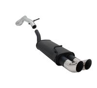 Seat Leon 1M 99/05 silenziatore scarico - 2x76 mm DTM