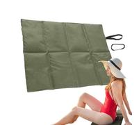 Seat Pad For Camping - Breathable Moisture Proof Cushion, Lightweight Foldable Design, portatile Picnic Mat, Carabiner Hanging Outdoor Seat | Beach Sitting Pad For Travel Hiking Park