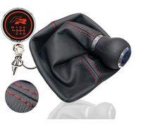 SEAT Pomello di cambio in pelle retroilluminato LED + CUFFIA LEVA CAMBIO