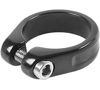 Seat Tube Clamp, Alloy, Black Anodised, 31.8 Mm, Crmo Screw, On M-Wave Card