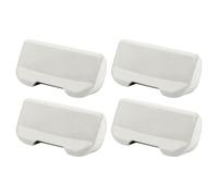 Seatbelt Buckle Protector, 4-Piece Silicone Friction Buffer, 8x4.3cm Interior Cover, Flexible Material, Protection Tool with Anti-Scratch Design, Buckle Guard for SUV and Truck