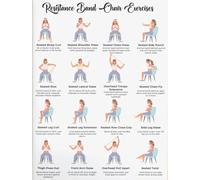 Seated Exercise Poster Senior