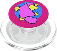 Seatropica - Arte da spiaggia di Kawaii, colore: Rosa PopSockets PopGrip per MagSafe