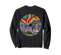 Seattle, Arcobaleno, Record, Orizzonte, Punto di Riferimento, Illustrazione Felpa