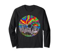 Seattle, Arcobaleno, Record, Orizzonte, Punto di Riferimento, Illustrazione Maglia a Manica
