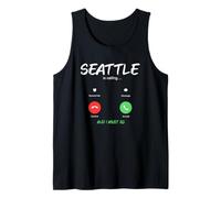 Seattle Chiama e Devo Andare a Washington in Viaggio Canotta