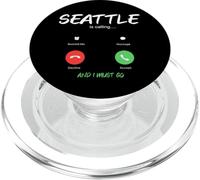 Seattle chiama e devo andare a Washington USA in viaggio PopSockets PopGrip per MagSafe