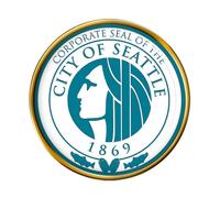 Seattle Orologio (USA) Spilla