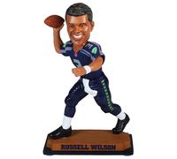 Seattle Seahawks Russell Wilson #3 Real Bobblehead, 10"