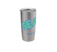 SEATTLE Washington Pacific Northwest Pride Bicchiere termico in acciaio inox doppia parete
