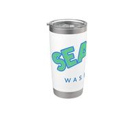 SEATTLE Washington Pacific Northwest Pride Bicchiere termico in acciaio inox doppia parete