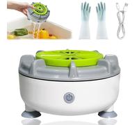 Seattleget Efficient Portable Fruit and Vegetable Washers, 5 Styles of Fruit and Vegetable Cleaning Machines, 2025 New Automatic Washer Spinner Machine (A)
