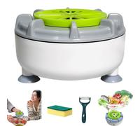 Seattleget Efficient Portable Fruit and Vegetable Washers, Automatic Fruit Washing Machine for Cleaning Fruits, Vegetables, Meat (B)