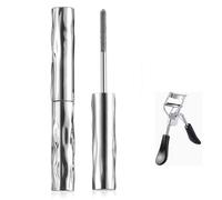 SeattleGet Mascara, Set mascara per ciglia lunghe e incurvate, con scovolino in ferro, waterproof a lunga tenuta con effetto 3D incurvante, volumizzante e allungante (1pcs)