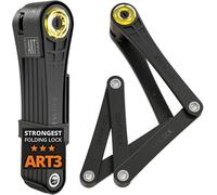 Seatylock FoldyLock Elite Antifurto per Bicicletta Pieghevole - Antifurto Pieghevole con Chiavi - Lucchetto per Bicicletta 3 Anni di Tranquillità - Livello di Sicurezza 18/18 - Classificato Art-3 e