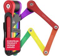 Seatylock FoldyLock - Lucchetto compatto pieghevole per bicicletta, con lucchett