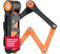 Seatylock FoldyLock - Lucchetto compatto pieghevole per bicicletta, con lucchetto brevettato e ad alta sicurezza, con chiavi e custodia, per biciclette o scooter