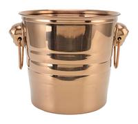 Seau a Glacon, Acier Inoxydable Double Couche Design Grande Seau a Champagne pour Bar Restaurant Party