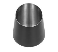 Seau a Glacon, en Acier Inoxydable Long Temps D’entreposage Seau a Champagne pour Bar Restaurant Party (Black)