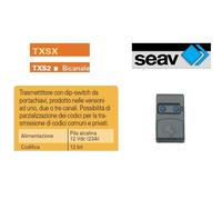 SEAV 433 MHz new TXS1 TXS2 TXS3 TXS6 TRASMETTITORE RADIOCOMANDO DIP-SWITCH