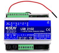 Seav LSB 2102 Centralina elettronica 1 motore, module din rail,bluetooth/433MHz