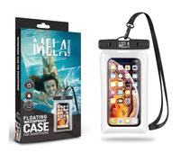 Seawag Custodia impermeabile IPX8 universale per iPhone 16 15 14 Pro Max e Samsung Galaxy S25 fino a 6,9 pollici - Custodia subacquea Mela, touchscreen, cordino, spiaggia piscina nuoto nero