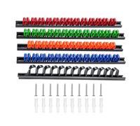 SEAYACK 5Pcs Cacciavite e Chiave Portautensili Mano Chiave Gancio Montaggio A Parete Rack per Garage