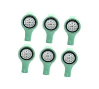 SEAYACK 6Pcs Compact Light Weight Student Compasses Watches High Precisions Navigation Tool Adjustable Strap Wearable Watch
