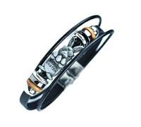 SEAYACK Bracciale In Pelle Conigli Pasquali Fatti A Mano Che Simboleggia Gioielli Per La Molla E Rinnovamento Degli Accessori Per Appassionati Regalo