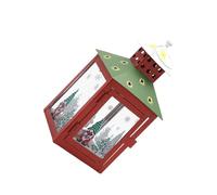 SEAYACK Bucolic Holiday Candle Display with Solid Metal Construction Christmas Table Setting Retro Carved Candle Stand