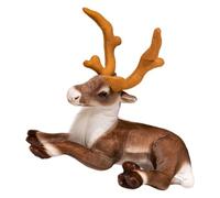 SEAYACK Handmade Deer Plush Doll Bedtime Companion Stuffed Animals Reindeer Doll for Themed Party Christmas Nursery Decoration Stuffed Animals Toy