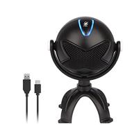 SEAYACK Microfono da gioco a forma di alieno con supporto per treppiede cardioide accurato sensibilità pickup Plug & per Play Sound M