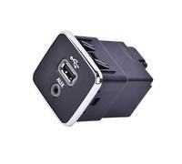 SEAYACK Porta di ricarica anteriore di ricarica per auto USB 5XG28DX9AD Compatibile 2017 2021 Bussole Modelli Durabilità ABS Porta USB per auto resistente alle intemperie