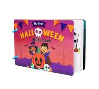 SEAYACK Tear-Resistant Travel Activity Book for Kids: Sensory Exploration Cognitive Development Reusable Preschool Cognitive Workbook