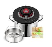 SEB Clipso + Chef Expert 8 L - Pentola Minute con 4 programmi, 6-8 persone, Cottura rapida, Compatibilità forno, P4571400