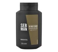 Seb Man The Multitasker, Detergente per Capelli, Barba e Corpo, Shampoo 3 in 1,