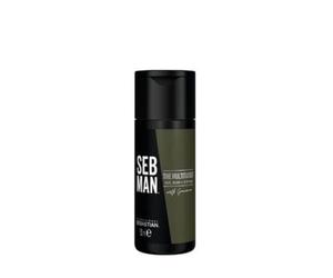 Seb Man The Multitasker, Detergente per Capelli, Barba e Corpo, Shampoo 3 in 1, Per Tutti i Tipi di Capelli, Multi Beneficio, Estratto di Guaranà, 50ml