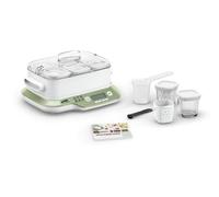 SEB Multi DeliCes Express Yogurtiere vegetale 6 barattoli di vetro, PBA senza PBA, 6 programmi, modalità 4H Express, prodotto in Francia YG660A11